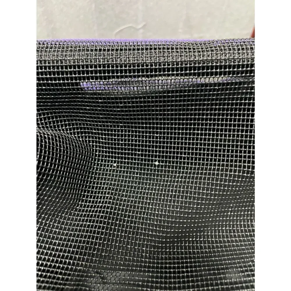Elite Field Purple & Black Small Dog & Cat Carrier with Removable Pad & Mesh